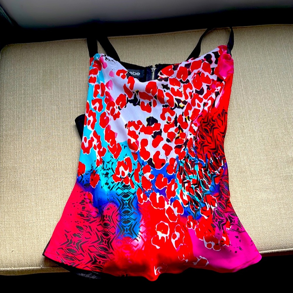 Flirty Bebe sleeveless top
